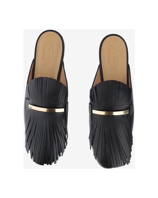 Tod's Black Mules