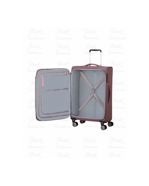American Tourister Purple Large Suitcases