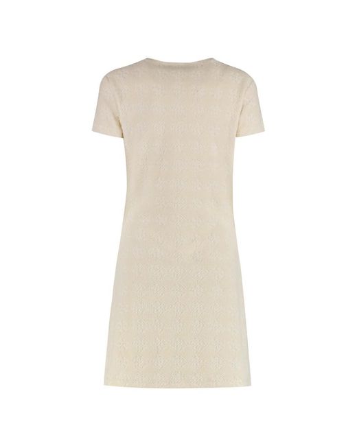 Tory Burch Short Dresses in het Natural