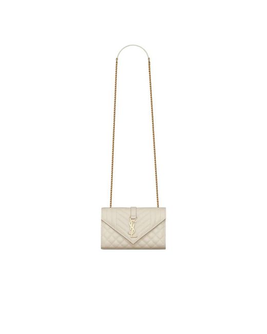 Saint Laurent Metallic Cross Body Bags