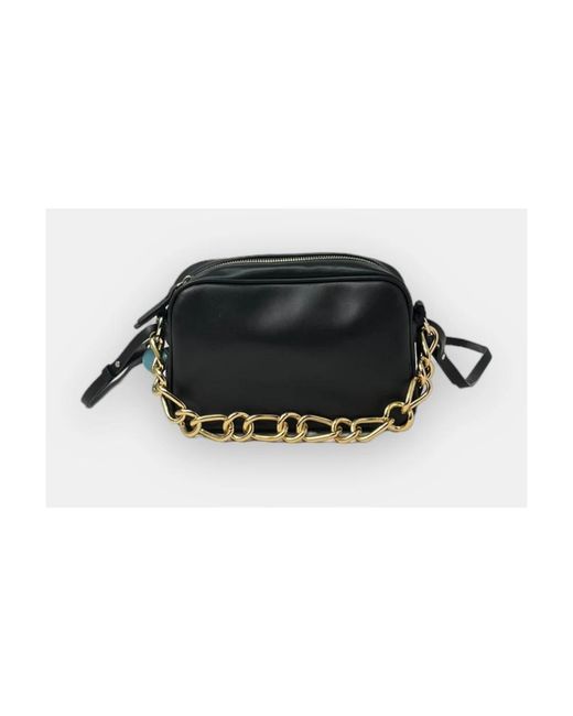 Red(v) Black Cross Body Bags