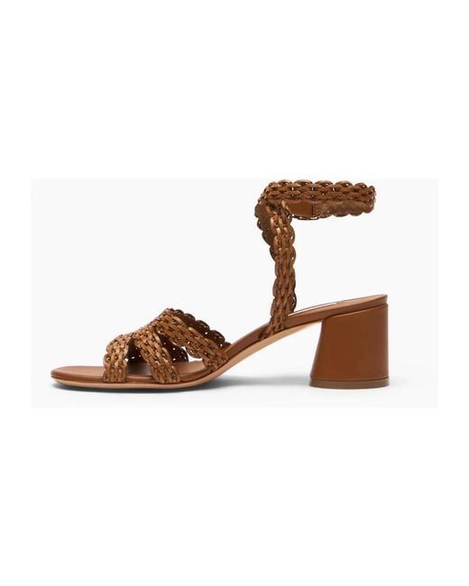 Casadei Brown High Heel Sandals