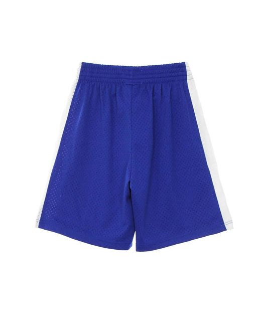 Mitchell & Ness Blue Casual Shorts for men