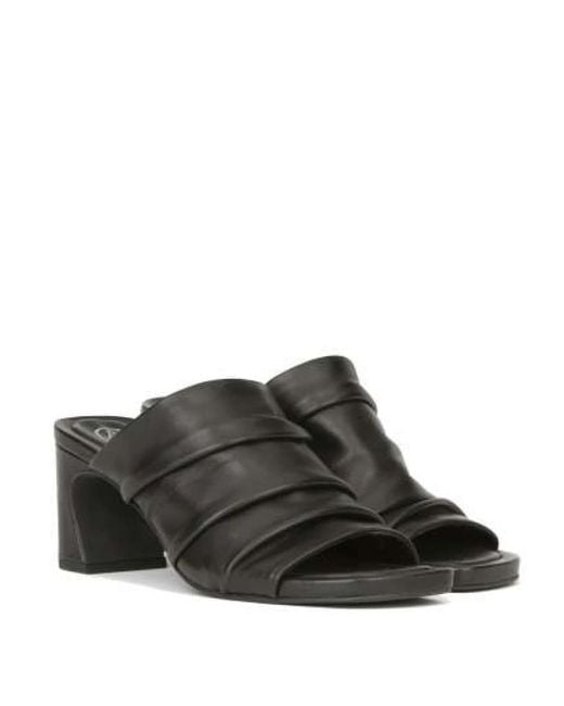 Ash Gray Heeled Mules