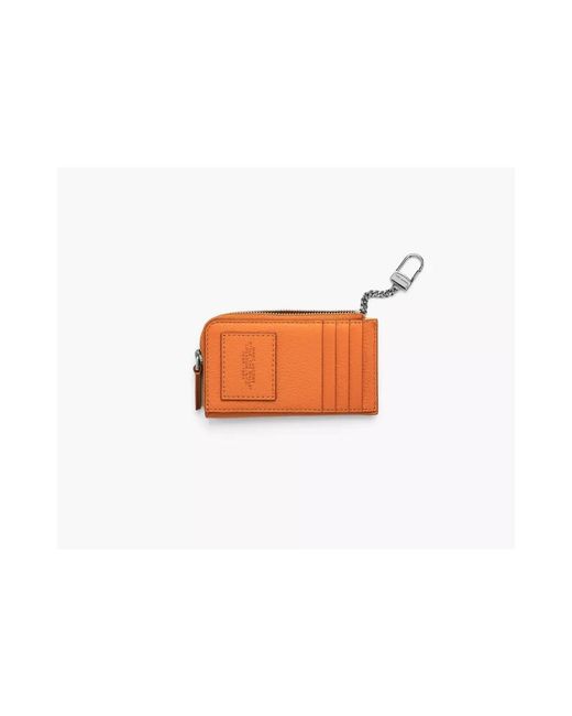 Marc Jacobs White Top zip multi wallet