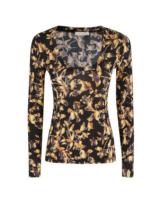 Ulla Johnson Brown Long Sleeve T-Shirts