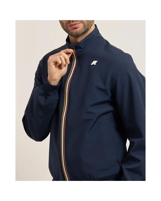 Light Jackets K-Way de hombre de color Blue