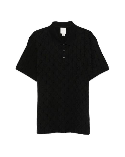 Calvin Klein Black Polo Shirts for men