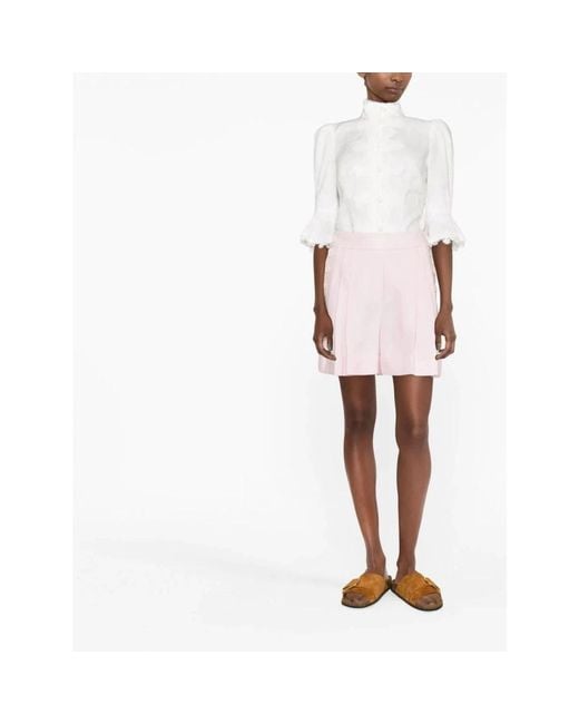Zimmermann Pink Short Skirts
