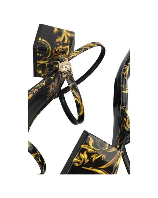 Versace Metallic High heel sandalen art. 72va3s32