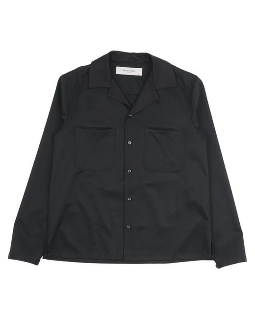 Golden Goose Deluxe Brand Black Casual Shirts for men