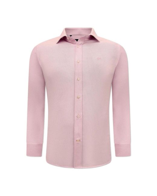 Gentile Bellini Pink Formal Shirts for men
