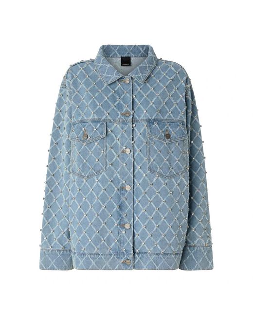 Pinko Blue Denim Jackets