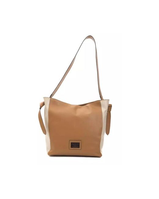 Pompei Donatella Brown Shoulder Bags
