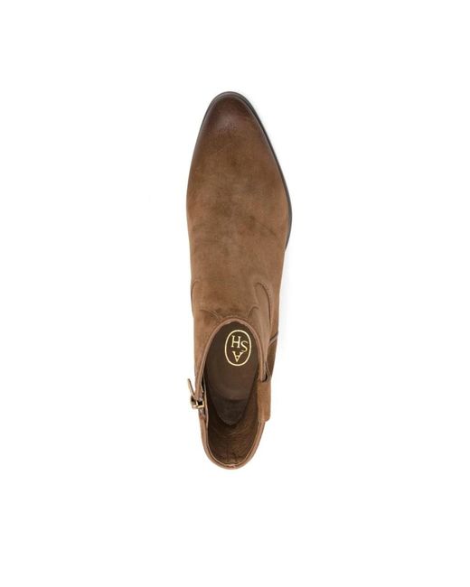 Ash Brown Cowboy Boots