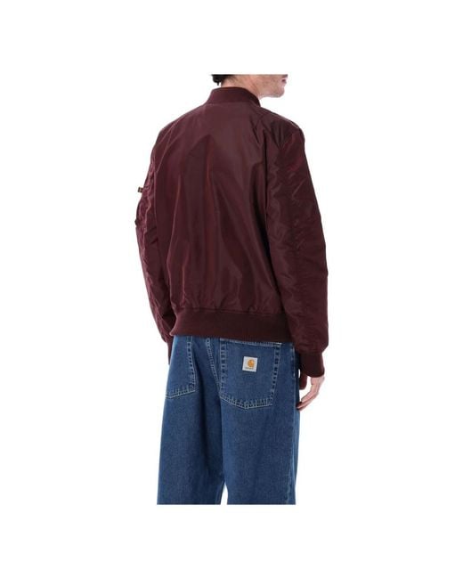Alpha Industries Red Bomber Jackets for men