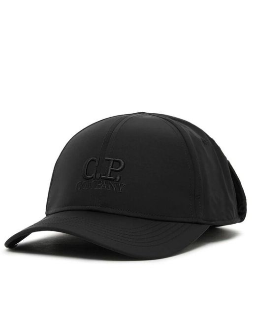 C P Company Stylische caps für männer und frauen in Black für Herren