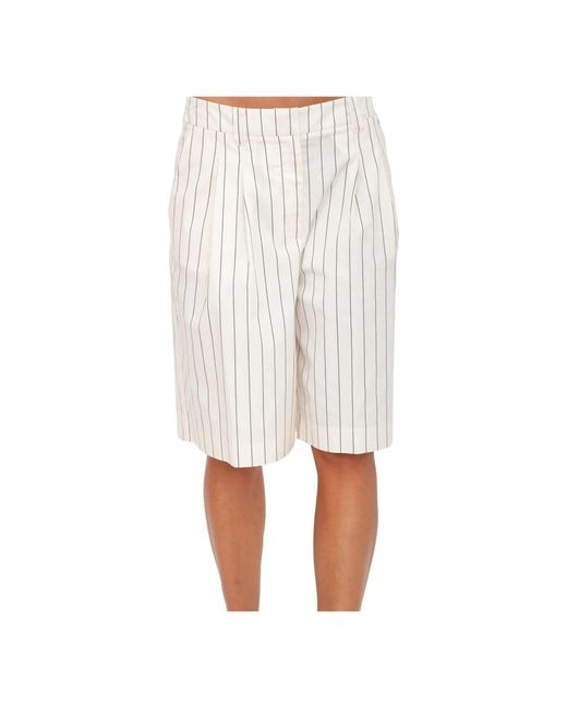 Twinset White Bermudas