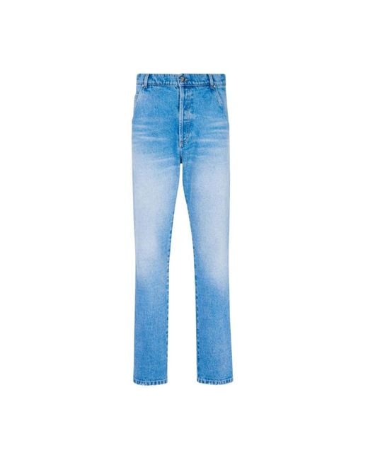 Balmain Blue Trousers for men