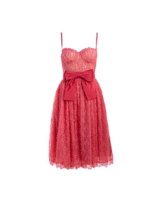 Elisabetta Franchi Red Occasion Dresses