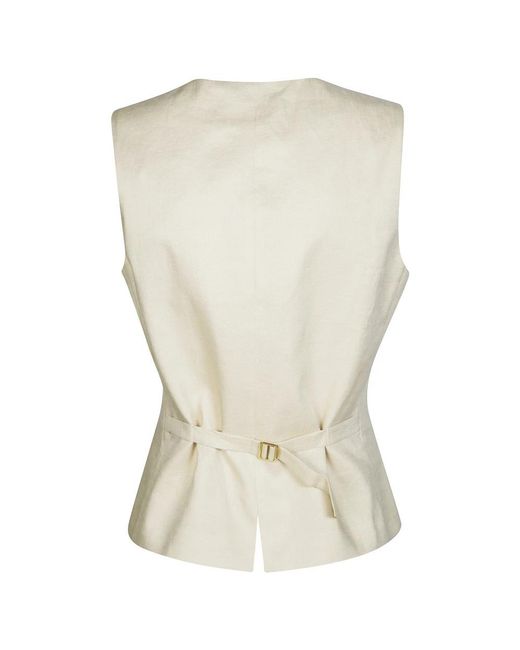 Vests Max Mara de color Natural