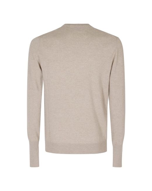 Ballantyne Gray Round-Neck Knitwear for men