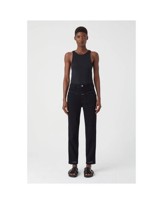 Closed Black Straight Fit Jeans