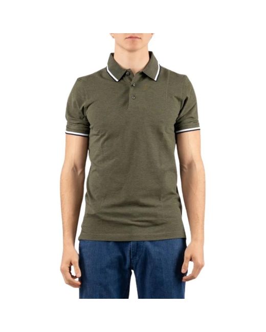 Gran Sasso Green Polo Shirts for men