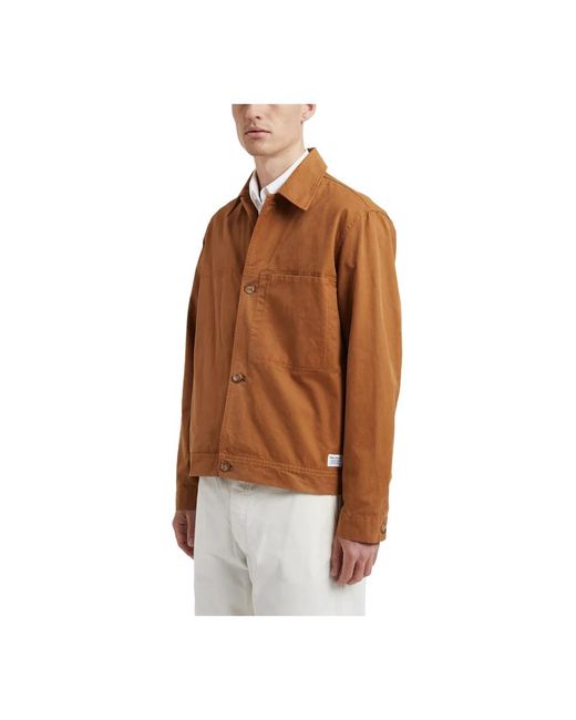 Light Jackets Norse Projects de hombre de color Brown