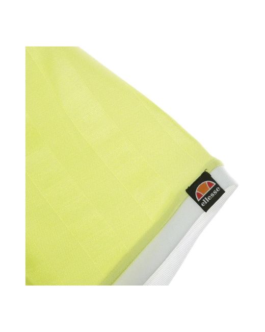 Ellesse Tops ,Geel ,Lichtgele T-Shirt in het Yellow