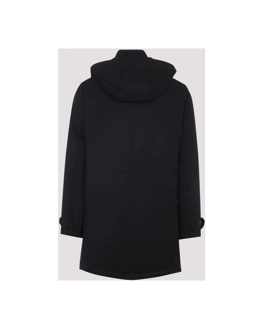 Zegna Black Coat for men