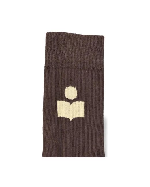 Isabel Marant Brown Socks for men