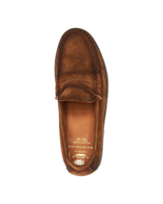 Officine Creative Brown Loafers for men
