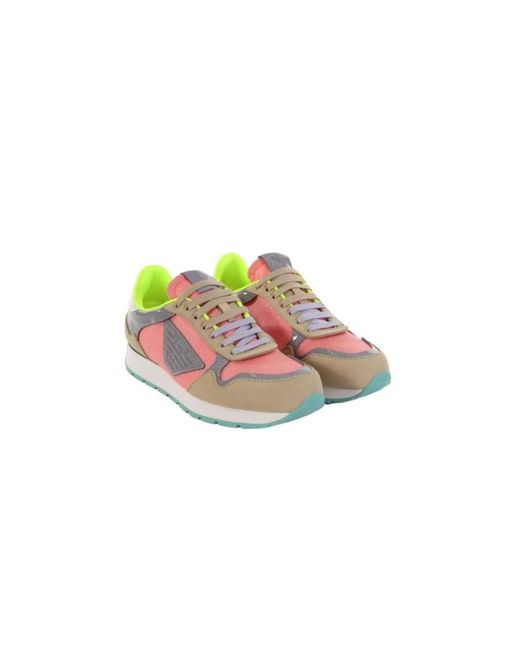 Emporio Armani Pink Sneakers for men