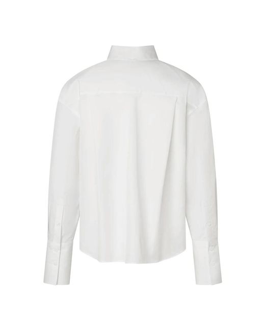 Windsor. Overhemden ,Wit ,Shirt in het White