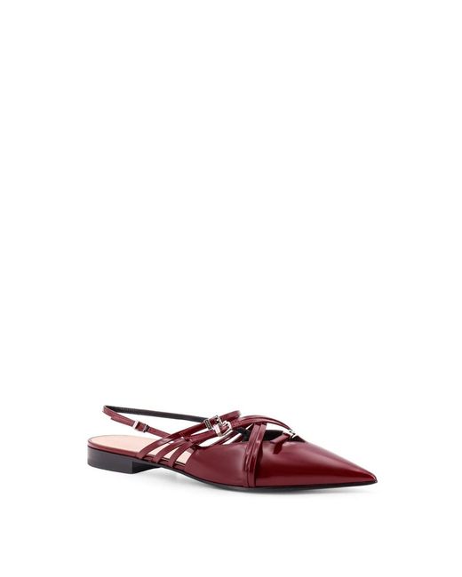 Gucci Red Ballerina Shoes