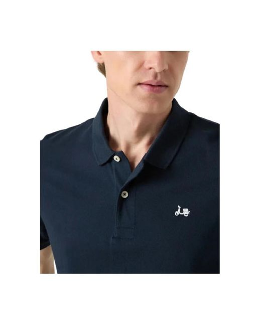 Scotta Blue Polo Shirts for men