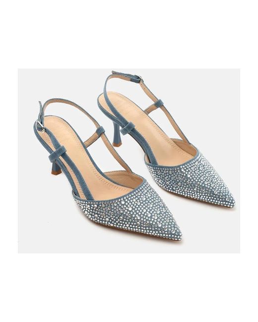 TWENTYFOUR Blue Pumps