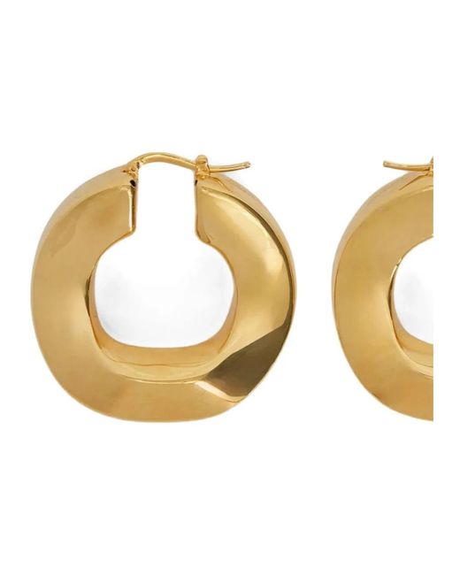 Jil Sander Metallic Earrings