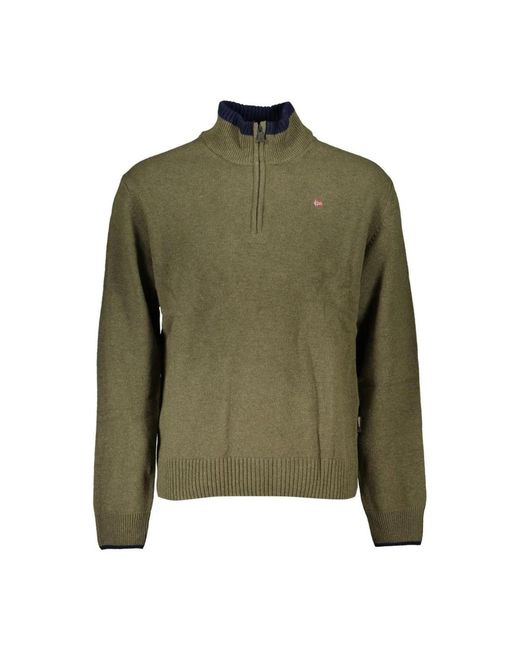 Napapijri Green Turtlenecks for men