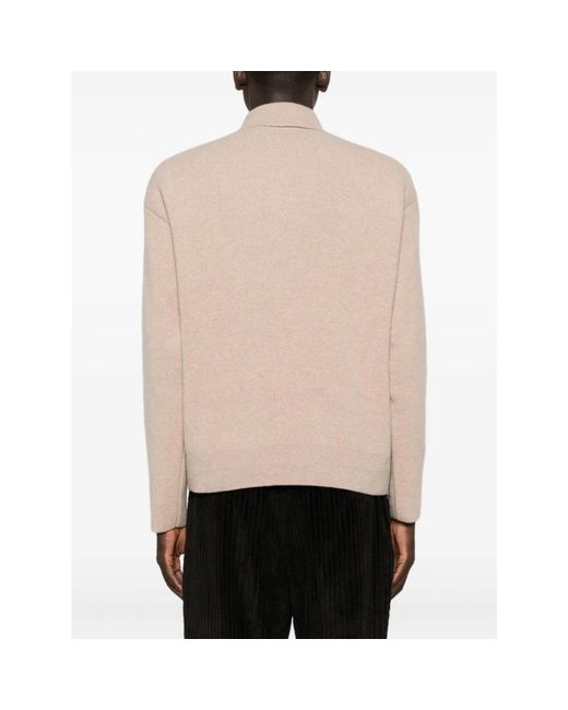 Round-Neck Knitwear di Jacquemus in Natural da Uomo