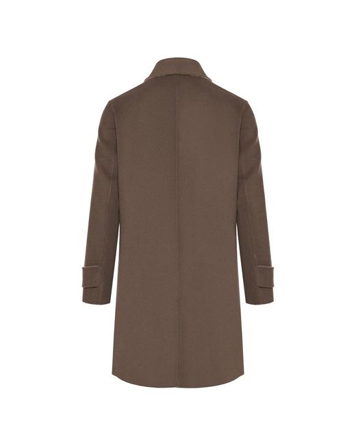 Eleventy Brown Single-Breasted Coats for men