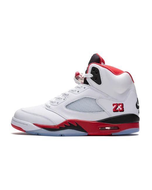 Nike 5 Retro Og Fire in White für Herren