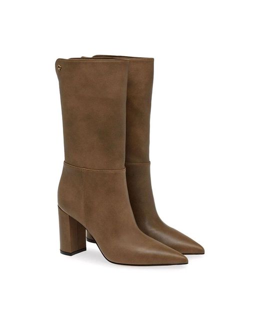 Heeled Boots di Gianvito Rossi in Brown