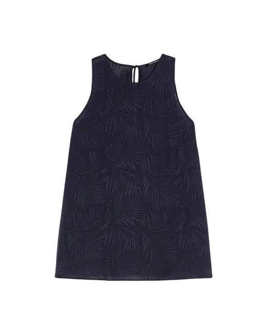 Pennyblack Blue Sleeveless Tops