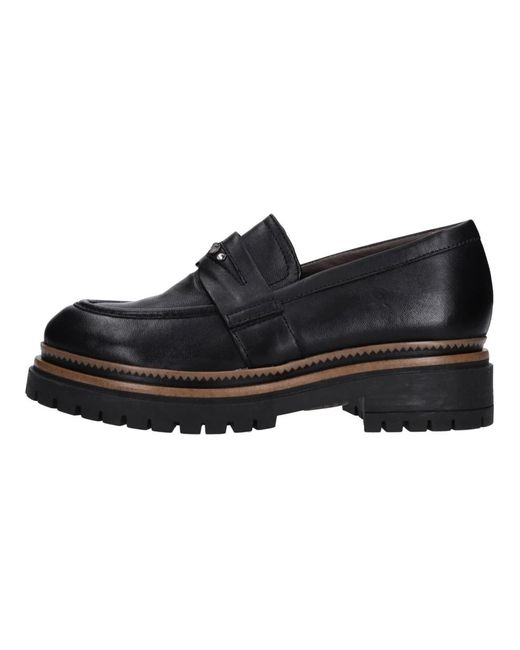 Mjus Black Loafers