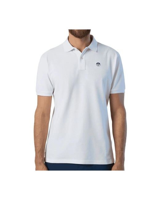 North Sails White Polo Shirts for men