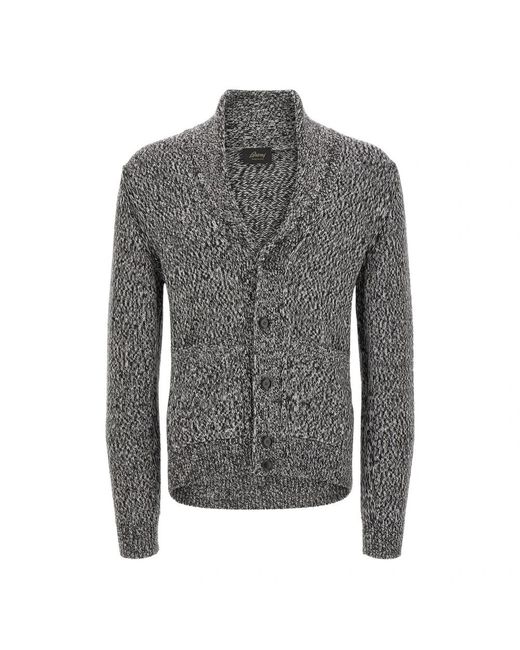 Brioni Gray Cardigans for men