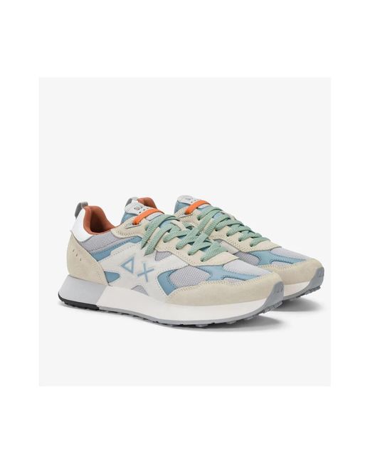 Sun 68 Blue Sneakers for men