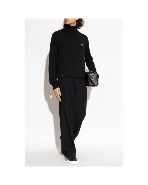 Turtlenecks Balmain de hombre de color Black